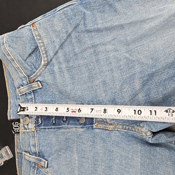 BDG Urban Outfitters Boyfriend Low Rise Distressed Raw Hem 26W - Picture 7 of 10